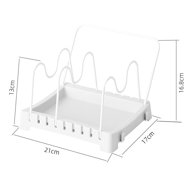 Multifunctional U-Shaped Pot Cover Rack Kitchen
