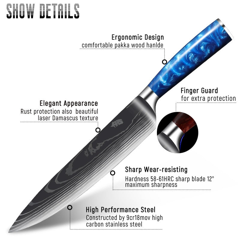Professional Chef Knives Kitchen Knife