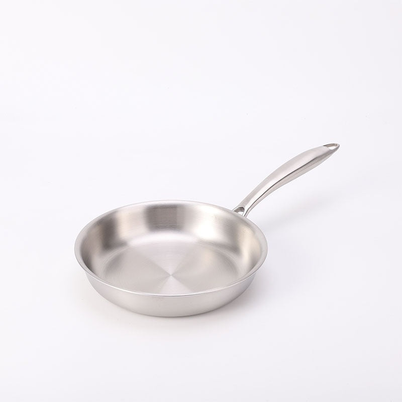 stainless steel frying pan,