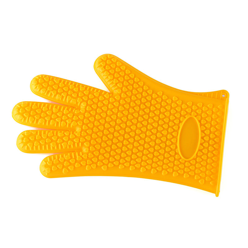 1Pc Silicone Heat Resistant Glove