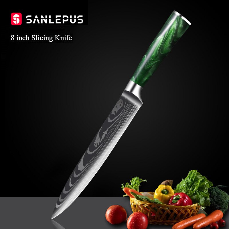 10 Pcs Chef Knife Set Kitchen Knives