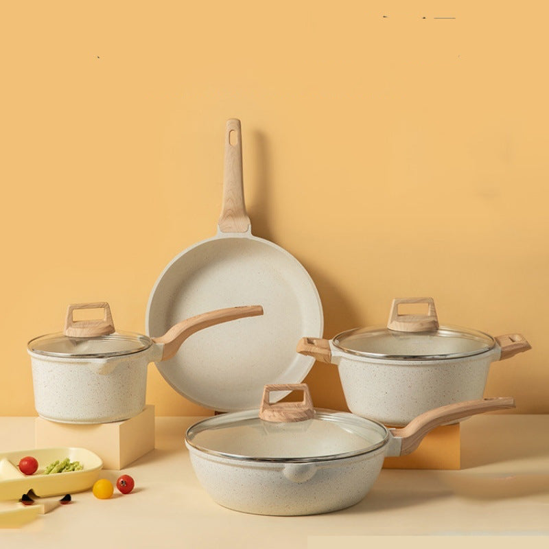 Medical stone non-stick pot soup pot stew pot frying pan