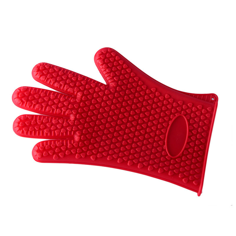 1Pc Silicone Heat Resistant Glove