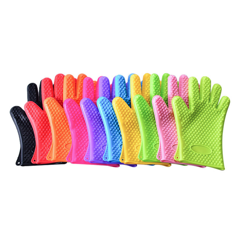 1Pc Silicone Heat Resistant Glove