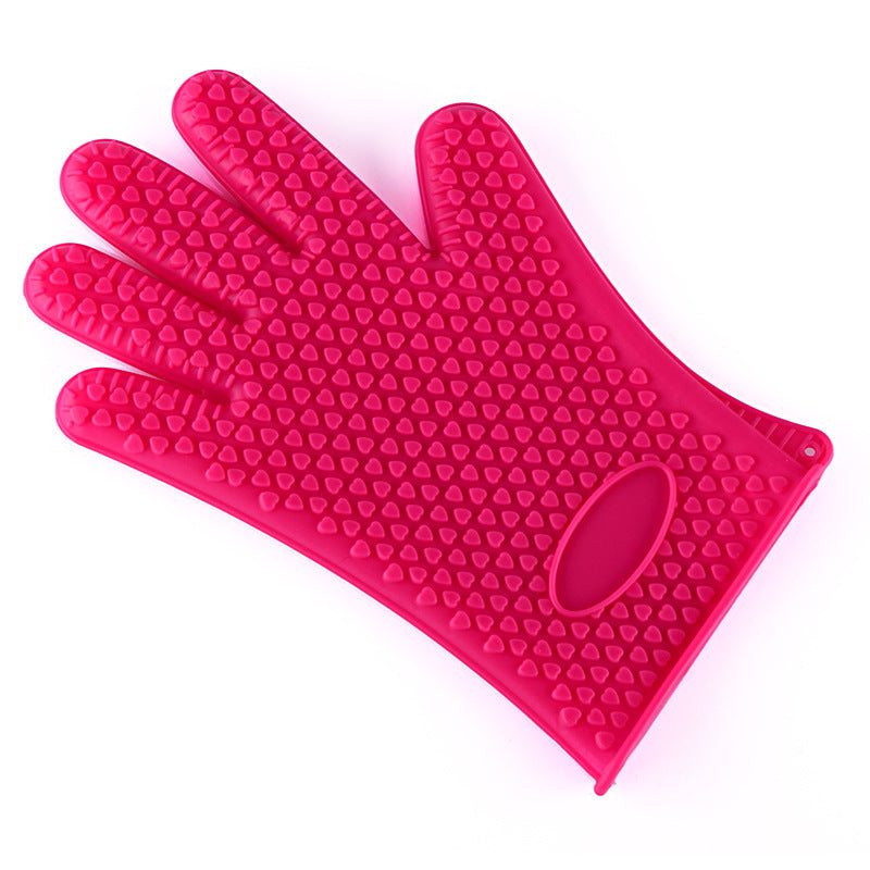 1Pc Silicone Heat Resistant Glove