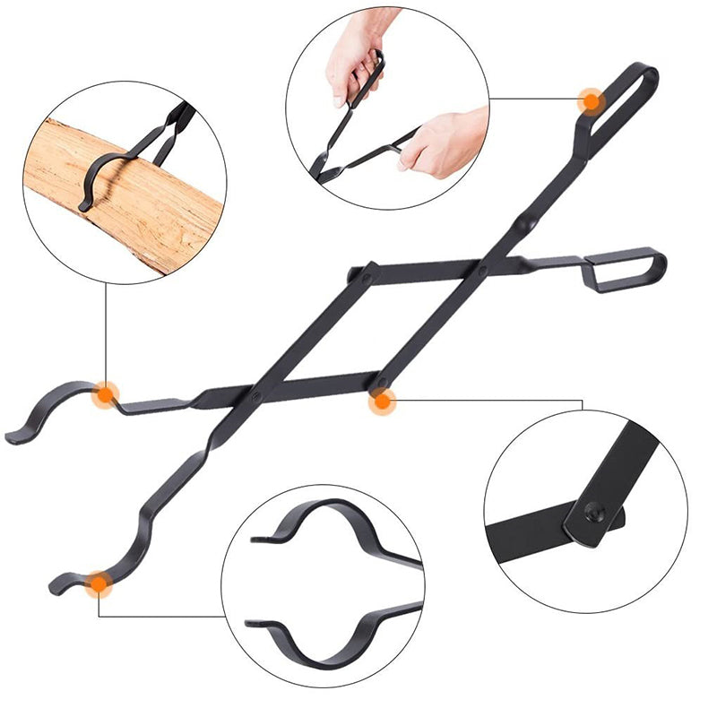 The Grizzly Grabber Fire Tongs