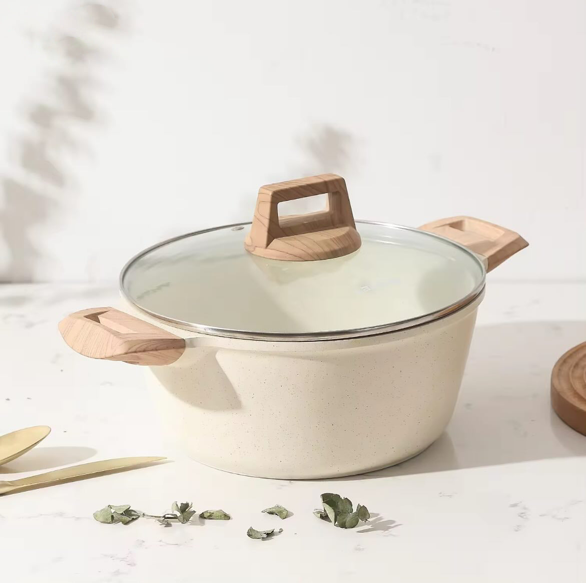 Medical stone non-stick pot soup pot stew pot frying pan