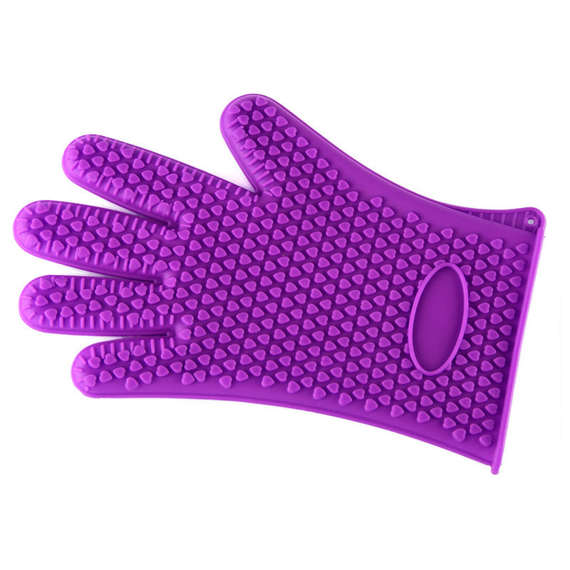 1Pc Silicone Heat Resistant Glove