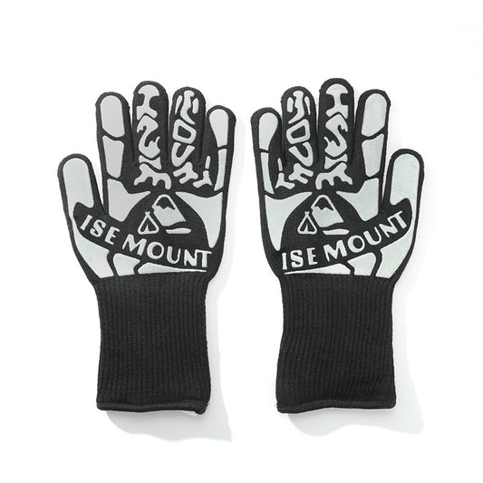 Outdoor 800 degree high temperature gloves