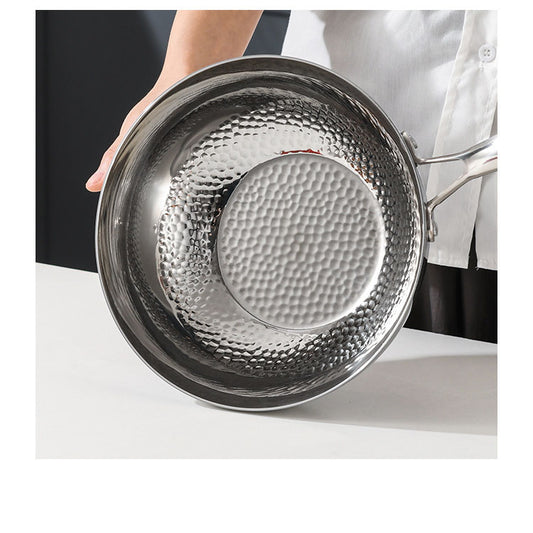 316 stainless steel uncoated complementary food pan,